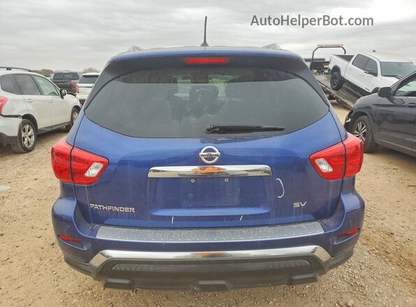 5N1DR2MN0JC643663 2018 NISSAN PATHFINDER Blue Vista trasera