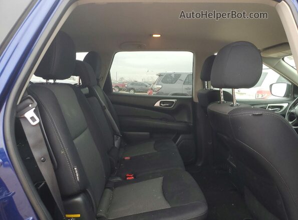 5N1DR2MN0JC643663 2018 NISSAN PATHFINDER Blue Vista de los asientos traseros