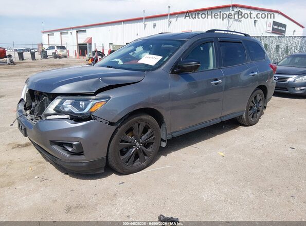 5N1DR2MN0JC654520 2018 NISSAN PATHFINDER Gray Przód lewy