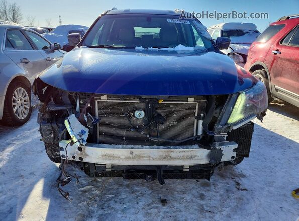 5N1DR2MN2HC678070 2017 NISSAN PATHFINDER Синий Вид спереди