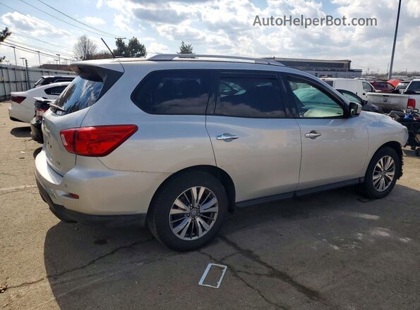 5N1DR2MN2JC616268 2018 NISSAN PATHFINDER Silver Trasero derecho