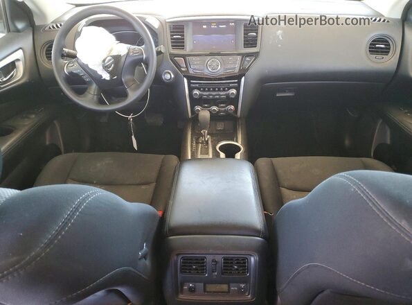 5N1DR2MN2JC619073 2018 NISSAN PATHFINDER White წინა პანელის ხედი