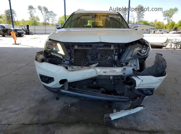 5N1DR2MN2JC619073 2018 NISSAN PATHFINDER White წინა ხედი