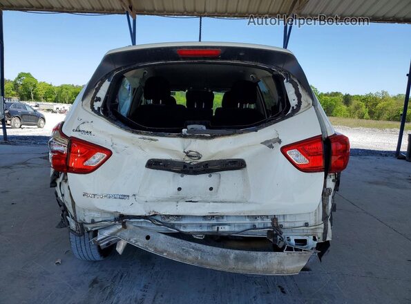 5N1DR2MN2JC619073 2018 NISSAN PATHFINDER White უკანა ხედი