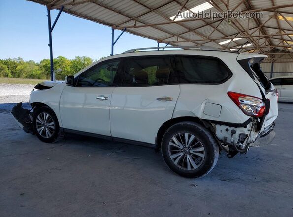 5N1DR2MN2JC619073 2018 NISSAN PATHFINDER White უკანა მარცხენა