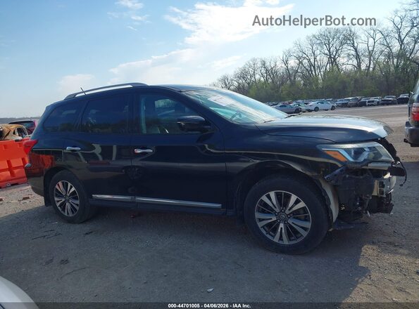 5N1DR2MN3HC624728 2017 NISSAN PATHFINDER Black Vista interior trasera