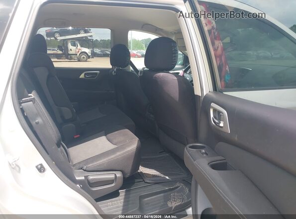 5N1DR2MN3HC650312 2017 NISSAN PATHFINDER Silver Vista de la etiqueta del VIN