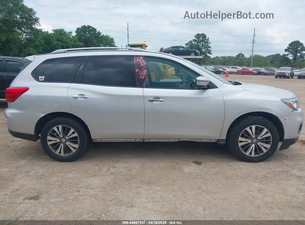 5N1DR2MN3HC650312 2017 NISSAN PATHFINDER Silver 