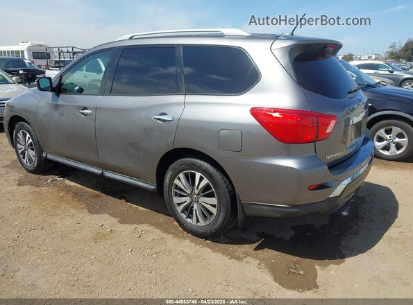 5N1DR2MN4JC611606 2018 NISSAN PATHFINDER Gray Rear left
