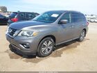 2018 Nissan Pathfinder Sv Gray vin: 5N1DR2MN4JC611606