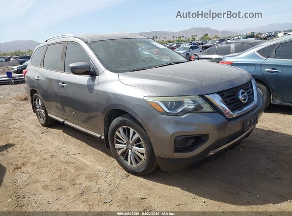 5N1DR2MN4JC631449 2018 NISSAN PATHFINDER Gray Delantero derecho