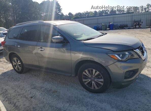5N1DR2MN5JC615227 2018 NISSAN PATHFINDER Gray Delantero derecho