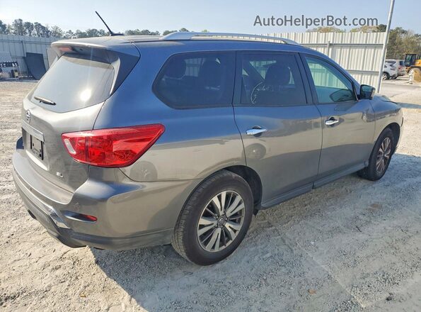 5N1DR2MN5JC615227 2018 NISSAN PATHFINDER Gray Trasero derecho