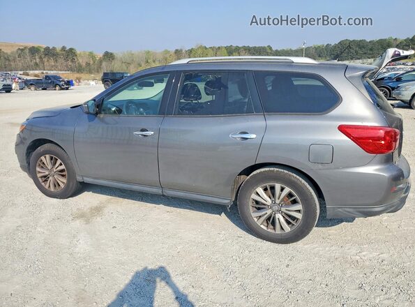 5N1DR2MN5JC615227 2018 NISSAN PATHFINDER Gray Trasero izquierdo