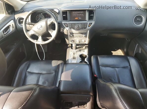 5N1DR2MN5JC615227 2018 NISSAN PATHFINDER Gray Vista del salpicadero