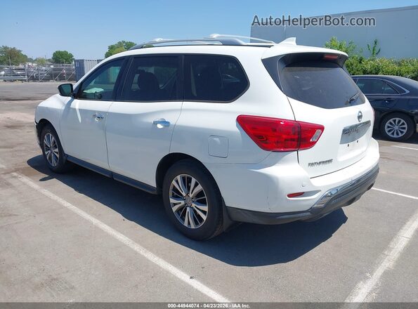 5N1DR2MN5KC646883 2019 NISSAN PATHFINDER Белый Задняя левая четверть