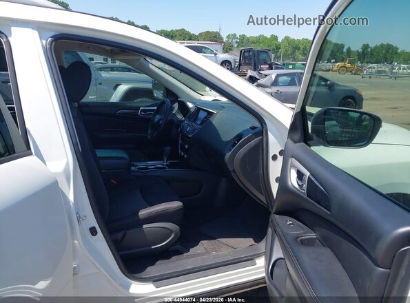 5N1DR2MN5KC646883 2019 NISSAN PATHFINDER Белый Вид салона спереди