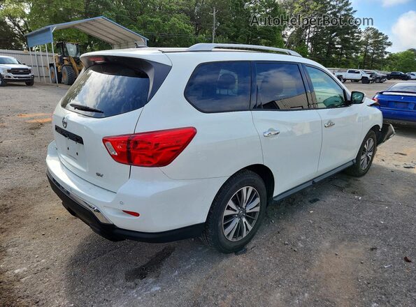 5N1DR2MN6HC664205 2017 NISSAN PATHFINDER Белый Задняя правая четверть