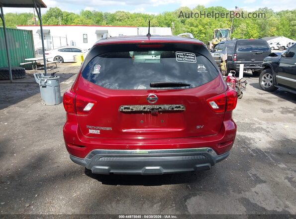 5N1DR2MN6HC673809 2017 NISSAN PATHFINDER Красный 