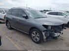 2019 Nissan Pathfinder S Gray vin: 5N1DR2MN6KC653437