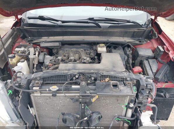 5N1DR2MN7HC673902 2017 NISSAN PATHFINDER Red Вид ззаду