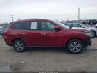 2017 Nissan Pathfinder Sv Red vin: 5N1DR2MN7HC673902