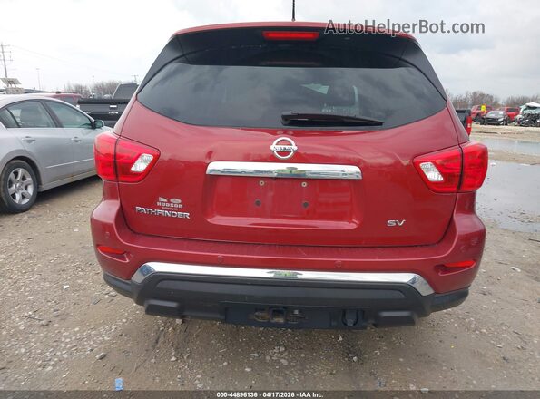 5N1DR2MN7HC673902 2017 NISSAN PATHFINDER Red 
