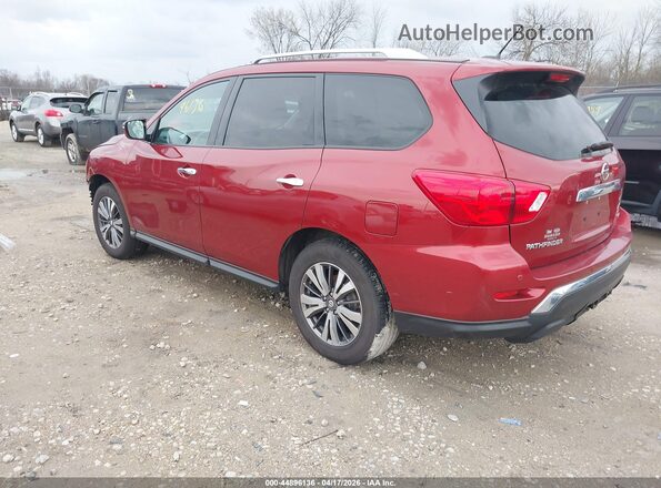 5N1DR2MN7HC673902 2017 NISSAN PATHFINDER Red Задня ліва чверть