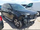 2017 Nissan Pathfinder Sl Black vin: 5N1DR2MN8HC656929