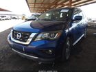 2017 Nissan Pathfinder Sv Blue vin: 5N1DR2MN8HC665405