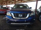2017 Nissan Pathfinder Sv Blue vin: 5N1DR2MN8HC665405