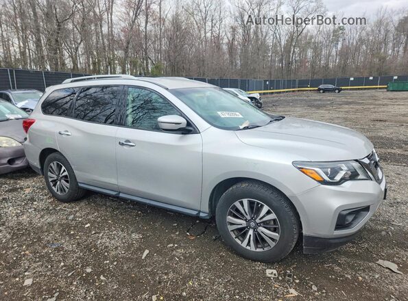 5N1DR2MN9HC673576 2017 NISSAN PATHFINDER Серебряный Передняя правая четверть