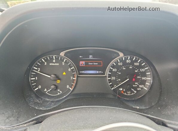 5N1DR2MN9HC673576 2017 NISSAN PATHFINDER Серебряный Вид щитка приборов