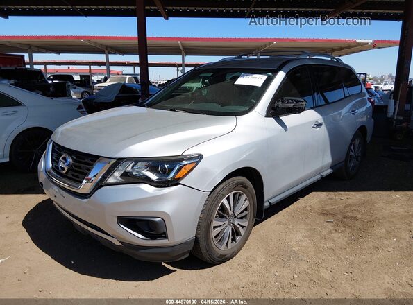 5N1DR2MN9KC587353 2019 NISSAN PATHFINDER Silver Front left
