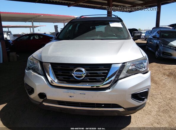 5N1DR2MN9KC587353 2019 NISSAN PATHFINDER Silver Front view