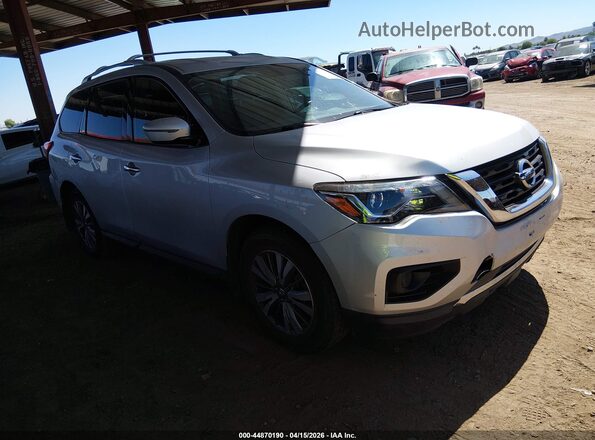 5N1DR2MN9KC587353 2019 NISSAN PATHFINDER Silver Front right