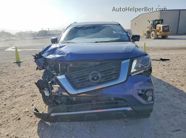 5N1DR2MNXJC657344 2018 NISSAN PATHFINDER Blue Դիմացի տեսք