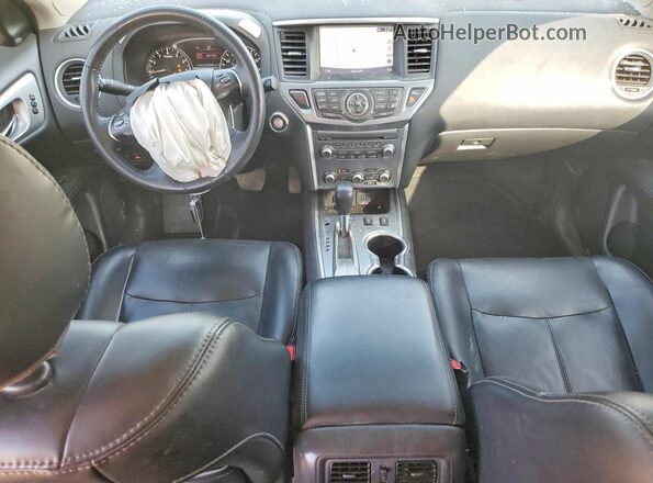 5N1DR2MNXJC657344 2018 NISSAN PATHFINDER Blue Առջևի վահանակի տեսք