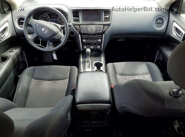 5N1DR2MNXKC617802 2019 NISSAN PATHFINDER Silver Вид панелі приладів