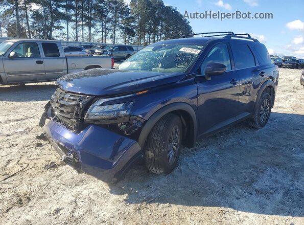 5N1DR3BA2SC311764 2025 NISSAN PATHFINDER Синий Передняя левая четверть