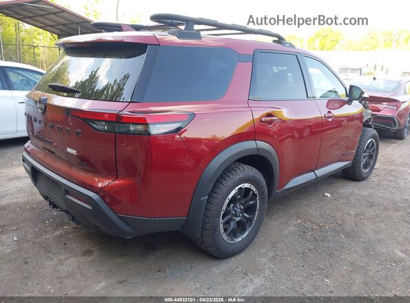 5N1DR3BD5RC294480 2024 NISSAN PATHFINDER Красный Задняя правая четверть