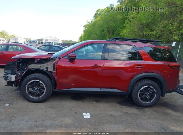 5N1DR3BD5RC294480 2024 NISSAN PATHFINDER Красный Панорамный вид салона 360°