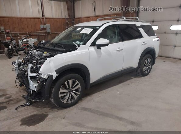 5N1DR3CC9SC264524 2025 NISSAN PATHFINDER Белый Передняя левая четверть