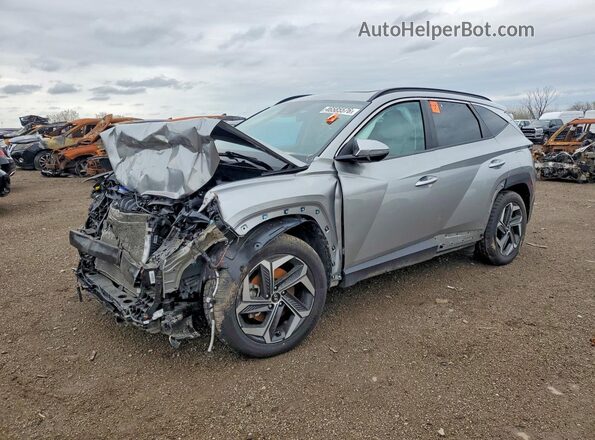 5NMJC3AE0NH076882 2022 HYUNDAI TUCSON Gray Front left