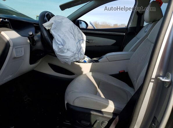 5NMJC3AE0NH076882 2022 HYUNDAI TUCSON Gray Front interior view