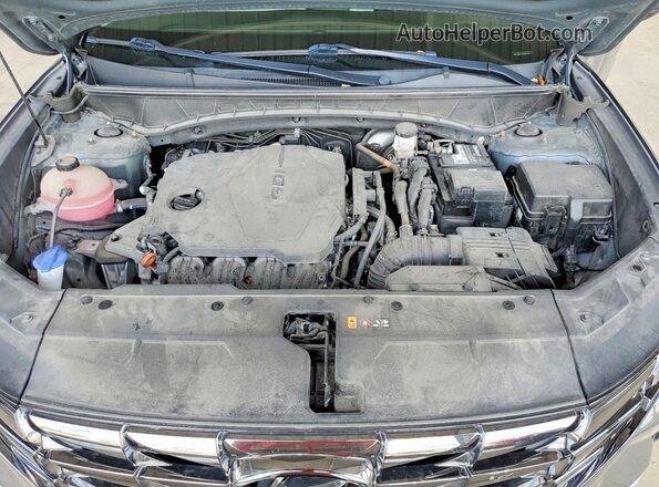 5NMJC3AE4NH096407 2022 HYUNDAI TUCSON Gray Widok komory silnika