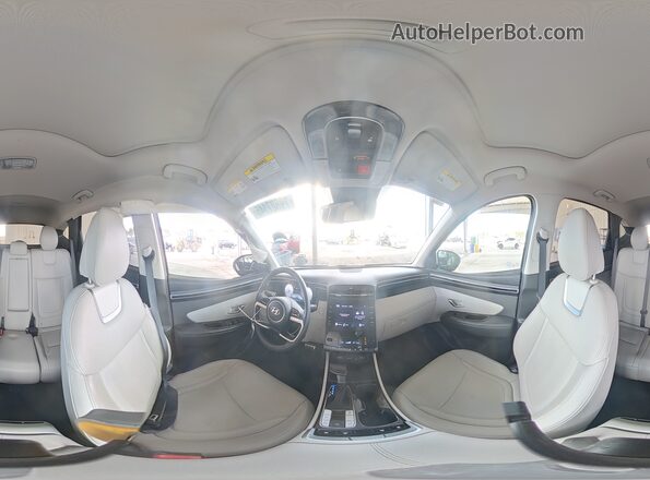 5NMJC3AE4NH096407 2022 HYUNDAI TUCSON Gray Widok wnętrza 360 stopni