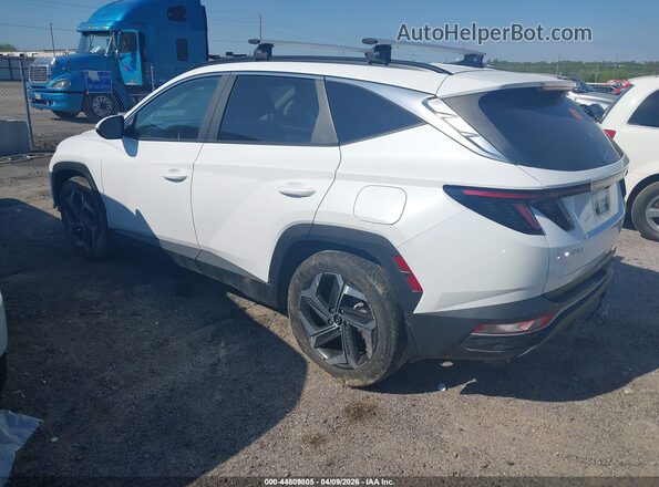 5NMJC3AE5NH158087 2022 HYUNDAI TUCSON Белый Задняя левая четверть