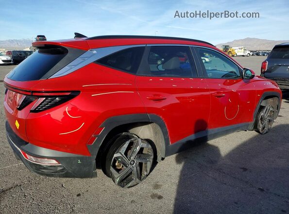 5NMJF3AE3PH253418 2023 HYUNDAI TUCSON Красный Задняя правая четверть