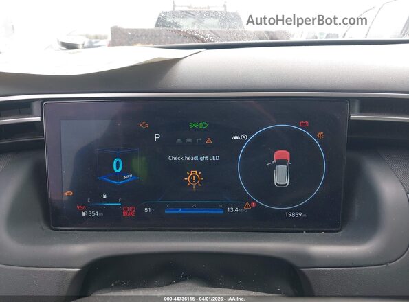 5NMJFCDE7RH373964 2024 HYUNDAI TUCSON White Widok tylnych siedzeń